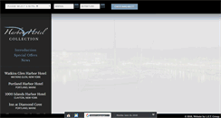 Desktop Screenshot of harborhotelcollection.com